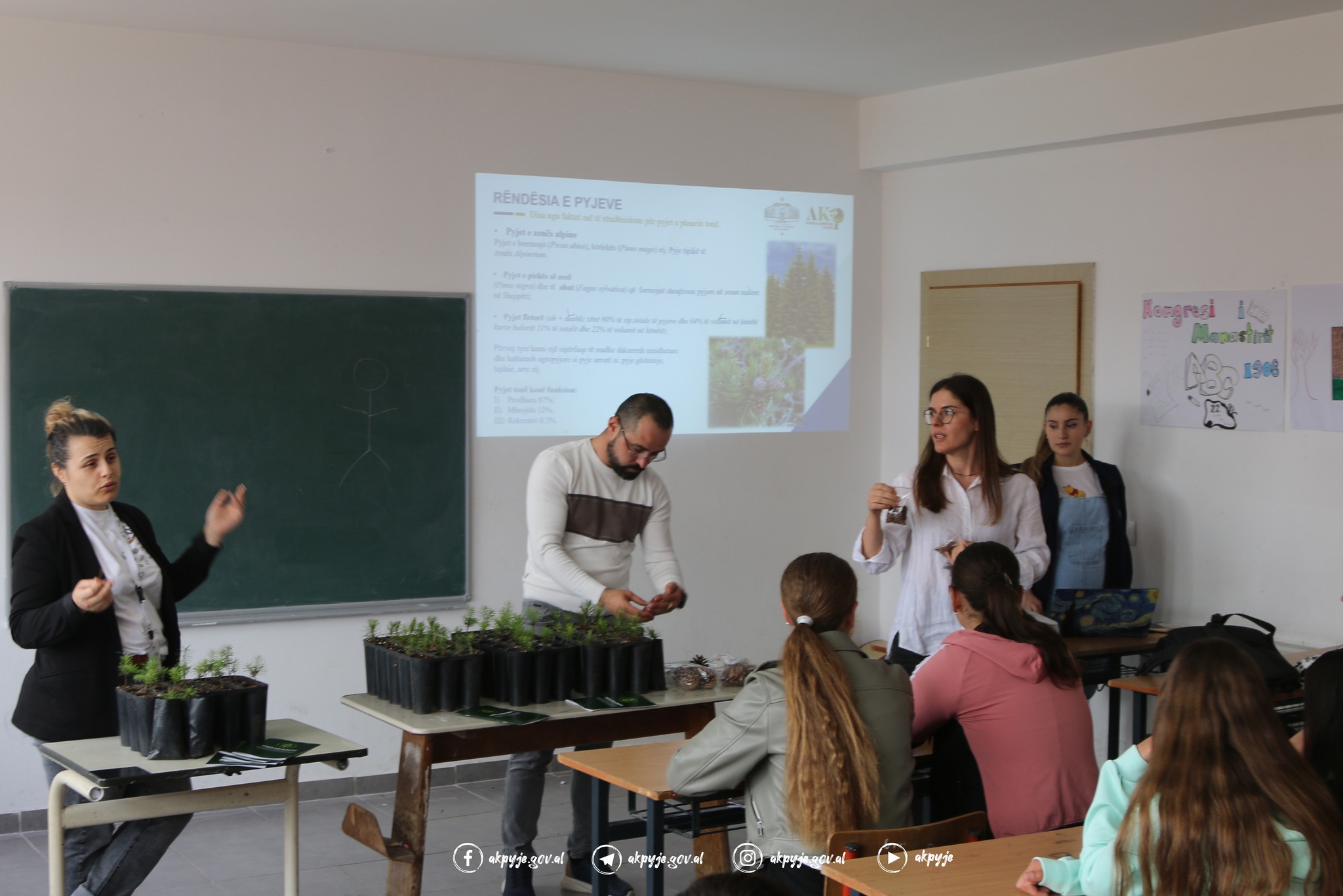 FotoALBUM i aktiviteteve të zhvilluara në kuadër të ndërgjegjësimit dhe sensibilizimit rreth “Pyjeve dhe rëndësisë së tyre”