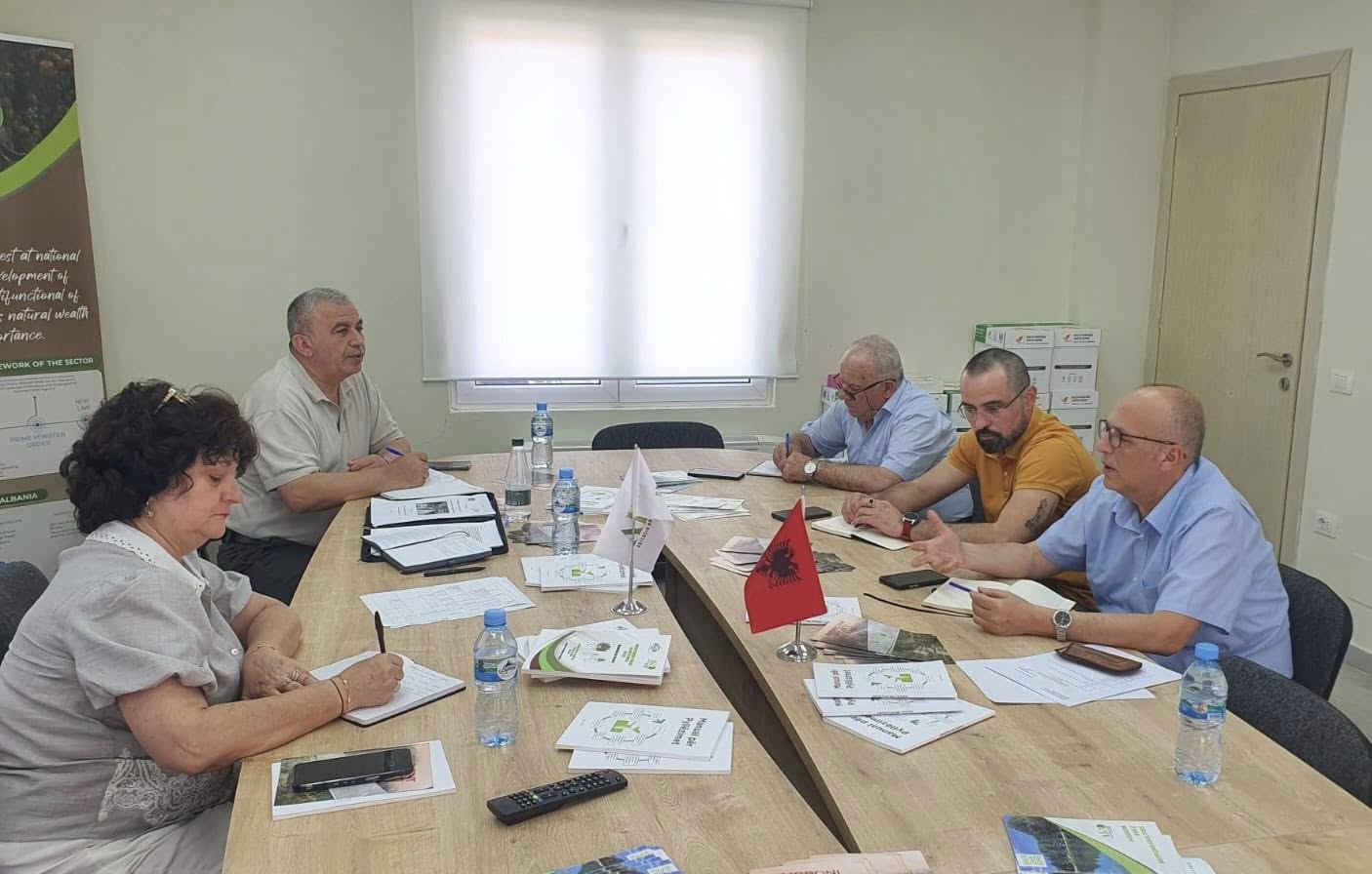 Në Agjencinë Kombëtare të Pyjeve u zhvillua takimi mbi projektin “Parandalimi i zjarreve në Pyje” me përfaqësues të UNDP Albania dhe Fakultetit të Shkencave Pyjore