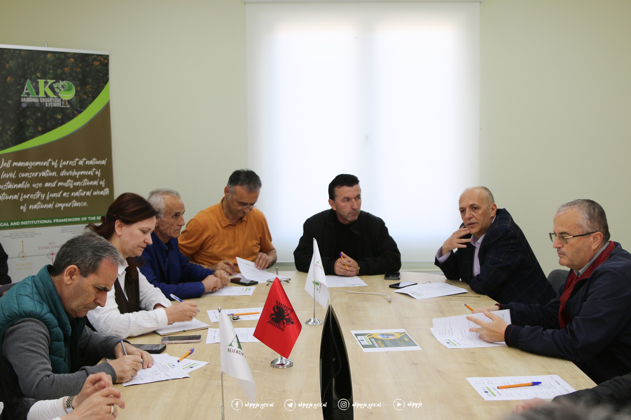 Më 23 Prill 2026 u zhvillua Takimi i 2-të me Palët e Interesit në kuadër të projektit Resilient Trees në bashkëpunim me Agjencinë Kombëtare të Pyjeve, organizuar nga PSEDA-ILIRIA