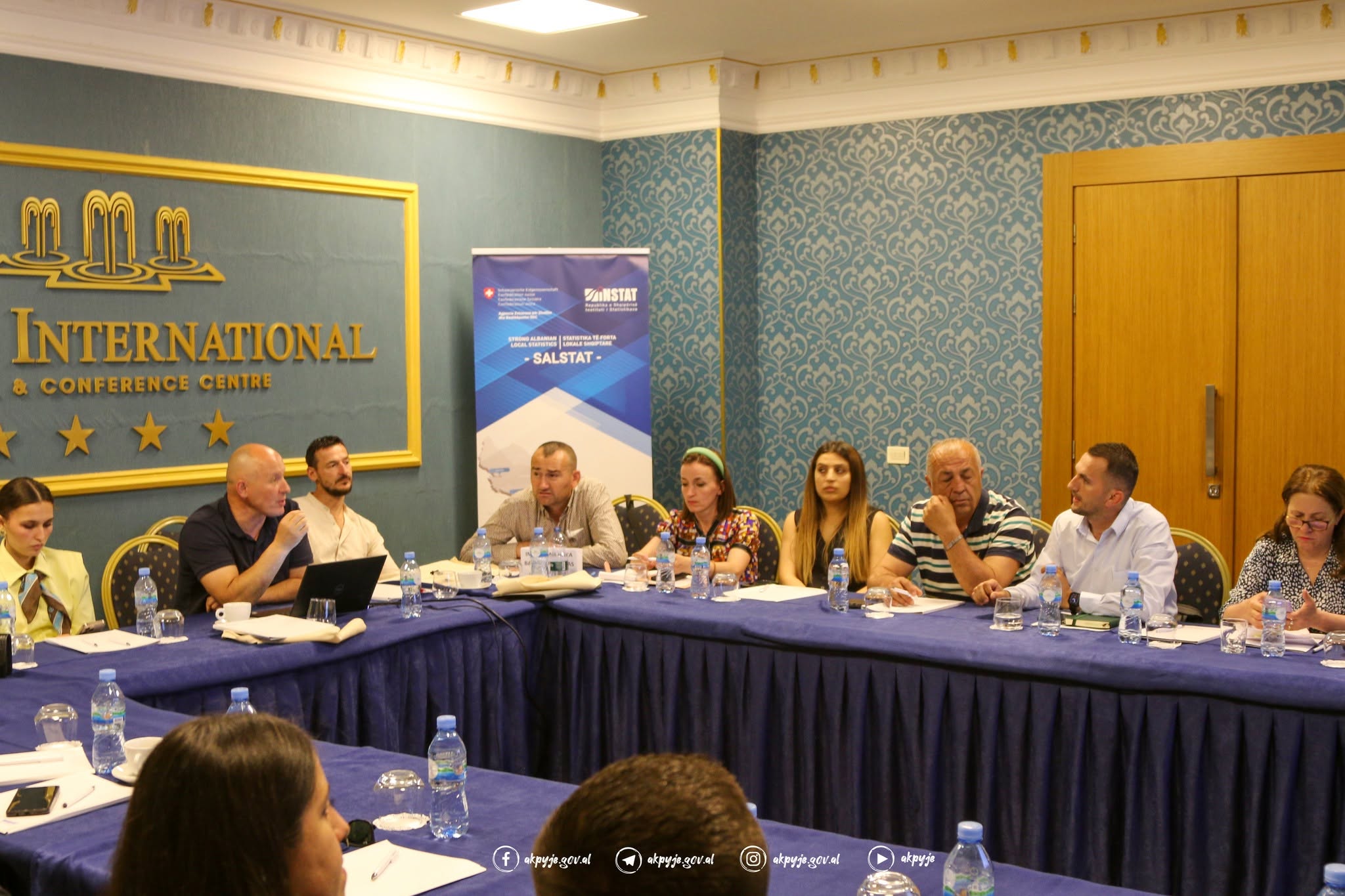 Në kuadër të projektit SALSTAT, INSTAT dhe AKP zhvilluan trajnimin 5 ditor me qëllim grumbullimin, përpunimin dhe raportimin e të dhënave statistikore për pyjet dhe kullotat. Në program përfshihet asistencë teknike për të 61 bashkitë e vendit